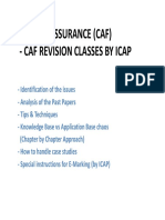 Revision Audit & Assurance CA