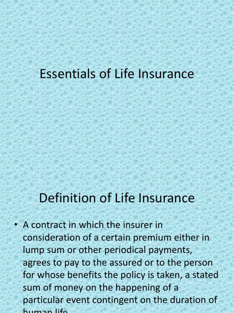 What are the Essential Features of Life Insurance Explained