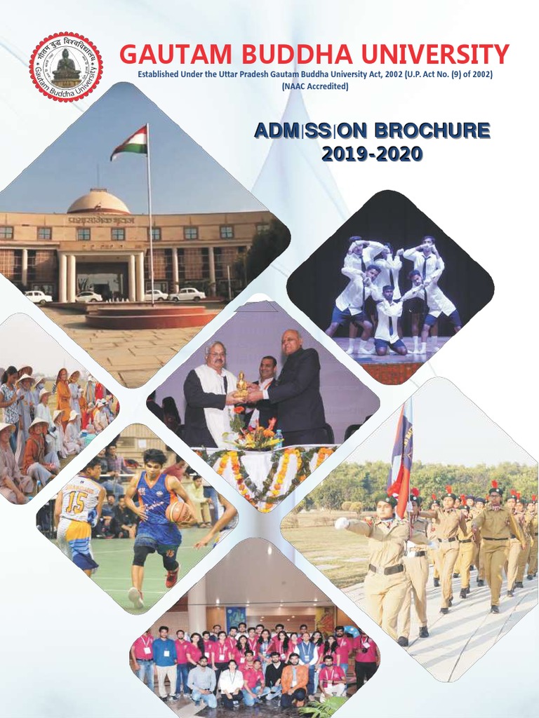 Gbu Brochure 2019-20 PDF | PDF | Bachelor's Degree | Bachelor Of Arts