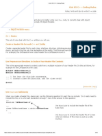 CAA V5 C++ Coding Rules