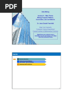 Data Mining Session 6 - Main Theme Mining Frequent Patterns, Association, and Correlations Dr. Jean-Claude Franchitti