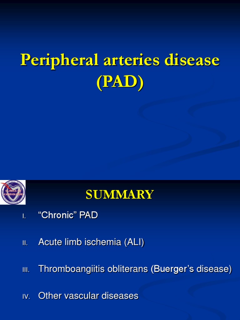 Understanding Peripheral Artery Disease | PDF | Ischemia | Thrombosis