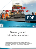 Dense Graded Bituminous Mix Design and Construction