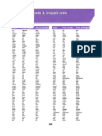 Irregular Verbs