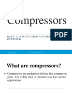 Compressors: Basic Classification and Design