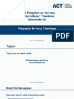 Terrorism Awareness FINAL v2.0 - Ind - PRD PDF