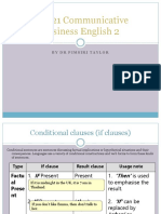 Chapter 5-Conditional Clauses Exercise