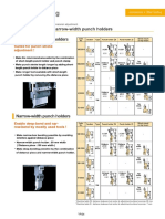 Short-Length Punch Holders: Suited For Punch Stroke
