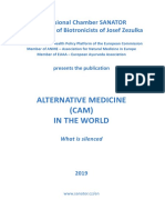 Alternative Medicine (CAM) in The World - What Is Silenced