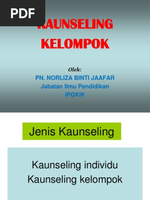 2 Perkhidmatan Bimbingan Dan Kaunseling Pdf