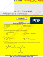 Organic Chemistry Principles and Techniques