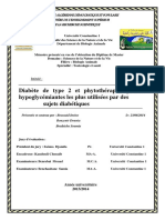 Plantes Utilisées Pour Soigner Le Diabète de Type 2 PDF