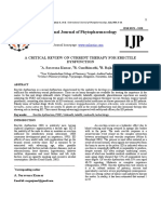 Critical Review of Current Erectile Dysfunction Therapy