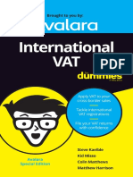 International VAT For Dummies PDF