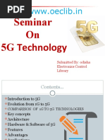 WWW - Oeclib.in: Seminar On 5G Technology