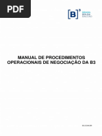 B3 - Manual de Procedimentos Operacionais de Negociacao.pdf