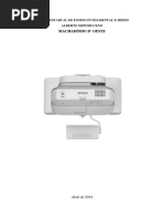 Projeto Aquisição de Data Show