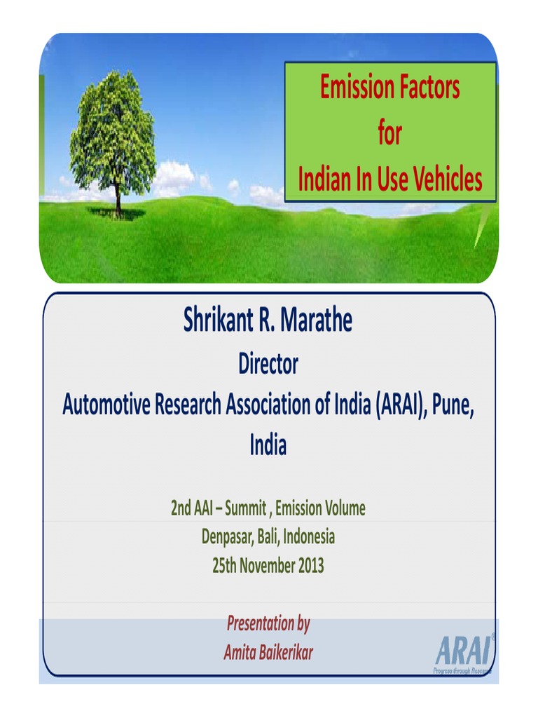 ENERGY CONSUMPTION TEST ARAI intelligence overview