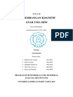 Makalah Pengembangan Kognitif 1 Fix