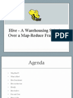 Hive - A Warehousing Solution Over a Map-Reduce Framework