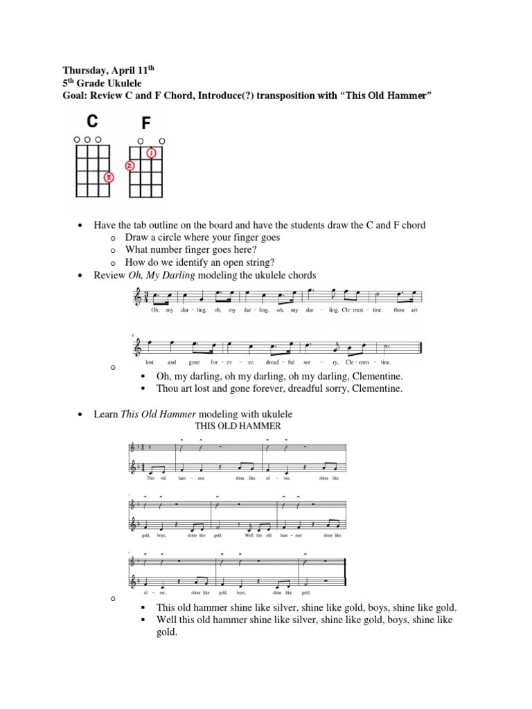 5th Grade 4 11 Musical Techniques Elements Of Music