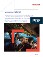 IATA Guidance Performance Assessment of Pilot Response to EGPWS