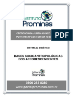 Bases Sócio-Antropológicas Dos Afro-Descendentes PDF