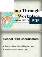 FB Group Through Workplace: (School HRD Coordinators)
