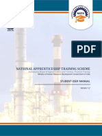 National Apprenticeship Training Scheme: Student User Manual
