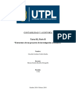 Estructura de Un Proyecto de Investigación Académica