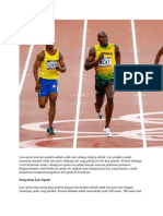 100 Meter Lari Sprint Pengertian Definisi - Masalah Kecepatan