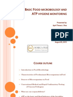 Basic Food Micro and ATP