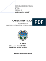 Plan de Investigacion