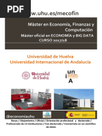 Economic Master Huelva 