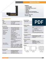 Multifunction Meter MFM383A