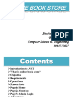 Online Book Store: Shashank Srivastava B.Tech: 4 Year Computer Science & Engineering 1014710027