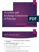 Securities and Exchange Commission of Pakistan: Presented By: Zargham Awan
