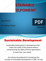 Sustainable Development Aditya Sharma