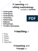 Learning & Teaching Methodology