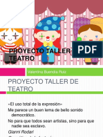 Proyectotallerdeteatro 120526125139 Phpapp02 PDF