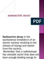 Radioactive Decay