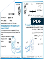 Certificat PDF