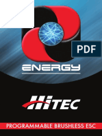 HiTec Energy sport ESC Manual