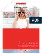 Taylor Swift: Classroom Resources