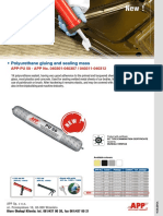 APP-PU 50 - 1K polyurethane sealant for car bodies