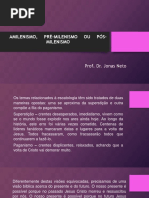 02 Amilenismo, Pré-milenismo Ou Pós-milenismo