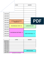 Horario 7mo Ciclo