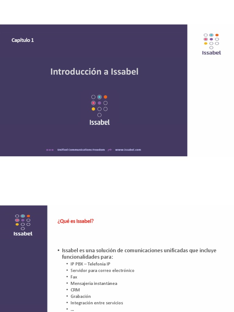 Introduccion A Issabel | Descargar gratis PDF | Respuesta de Voz ...