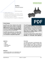 SDP600 Series (SDP6xx/5xx) : Low-Cost Digital Differential Pressure Sensor