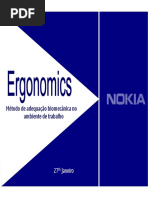analise de ergonomia